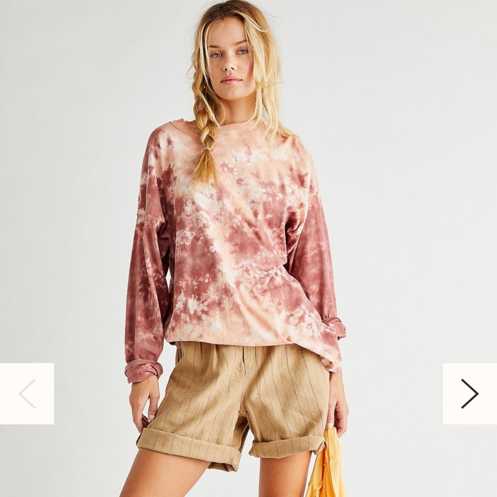 Free People Tie Dye Shirt